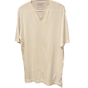 Men's Fedeli V-neck Short Sleeve Tee Size 56